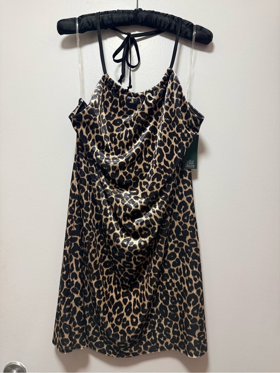 wild fable Dresses & Skirts - wild fable Leopard-Print Dress in Black and Tan